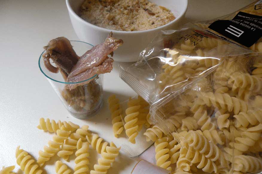 fusilli di gragnano e alici (1)