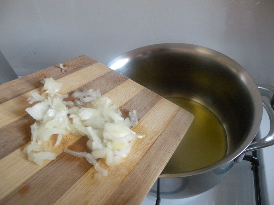 risotto agli spinaci cotto e stracchino 003